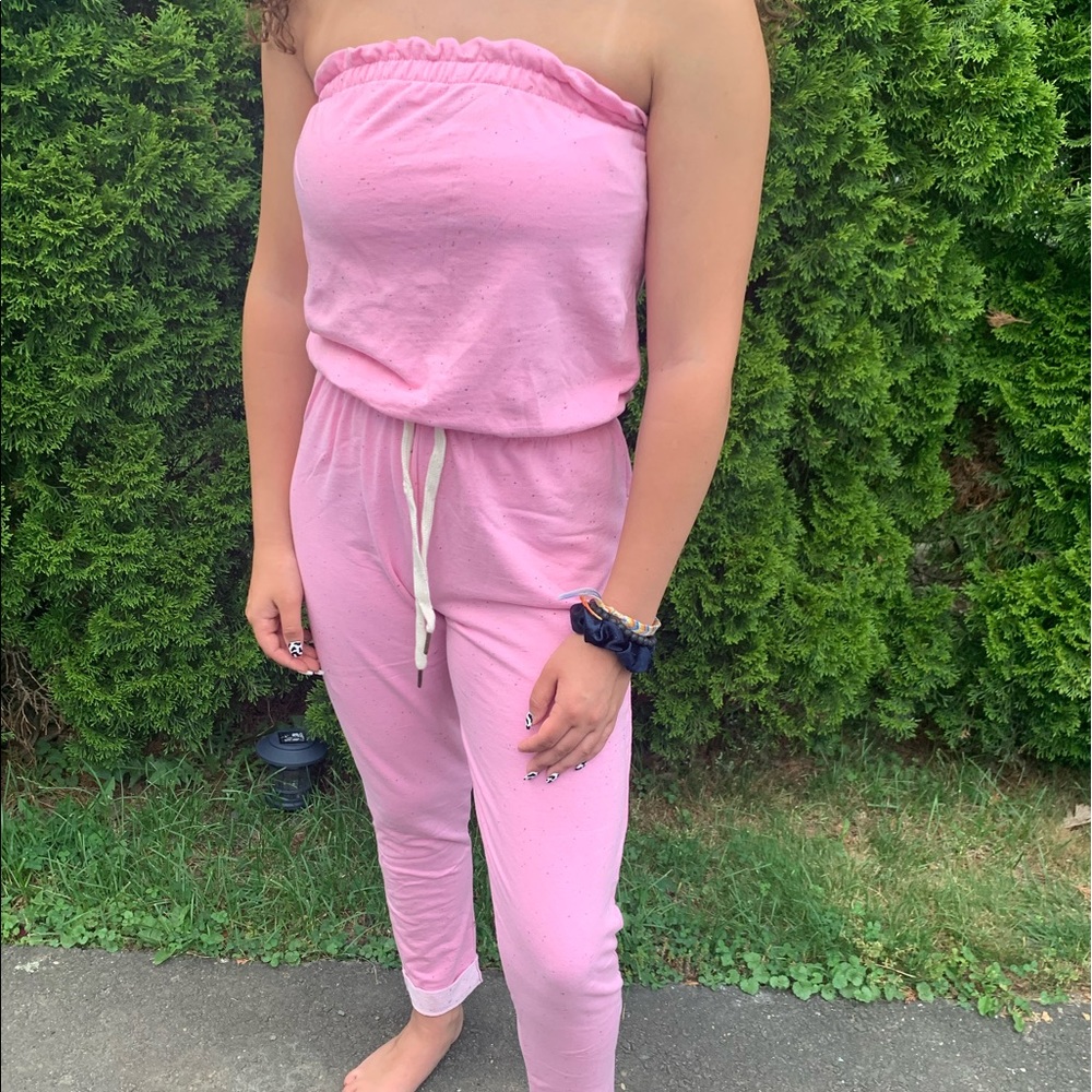 Pink Jumpsuit